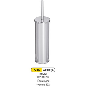 Krom 430 Kalite WC Fırçası